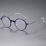 Glasses Men 6508 Denmark Titanium No Screw Korea Glasses Frames Optical Ultra-light Business Prescription glasses