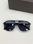 Tom For Vip Luxury Brands Polit Double Bridge FT0753 Sunglasses  Famous Brand Luxury Designer Retro Men Sunglasses
