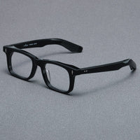 Jacques NN-037 Retro Vintage High Quality Men Women Glasses Frame  Rectangular Acetate myopia  prescription glasses