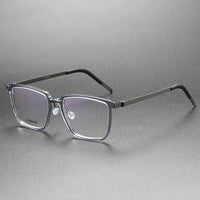 Square Glasses Frame For Men 1844 Denmark Titanium No Screw Korea Glasses Frames Optical Ultra-light Business Frame Glasses