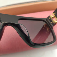 Women New 2023 Large Black Acetate Sunglasses For Weird Brand Designer Party Ladies Hot Products Fashion Square For Sun Glasses