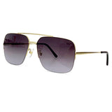 High Quality Sunglasses Oversized Square Female Luxury Metal Frame Retro Outdoor Summer Sunglasses