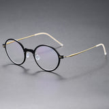 Glasses Men 6508 Denmark Titanium No Screw Korea Glasses Frames Optical Ultra-light Business Prescription glasses