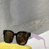 Hot Trending Products 2022 Acetate Square Fashion Sunglasses For Women Men Black Steampunk Brand Designer For Sun Glasses UV400