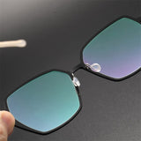 Spectacles For Men Denmark Linde 6621 Titanium No Screw Korea Suqare Glasses Frames Optical Ultra-light Business Frame