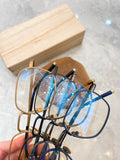 Japanese Handmade Glasses Frame Retro Myopia Frame Handmade Frame Square Pure Titanium Frame MIMOSA