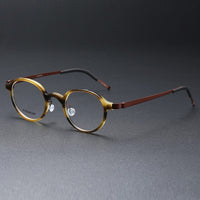 High Quality Mens Glasses 1011 Denmark Titanium No Screw Korea Glasses Frames Optical Ultra-light Optical Lenses For Men