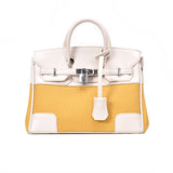 L-package big:26-20-14cm small:21-15-11cm Designer Handbag Top Handle Padlock Women's Leather Bag