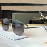 FLIGHT. American Style Classical Vintage Men Sunglasses Prescription Solar Eyewear Pure Titanium Gold Luxury Men Fashion Glasses