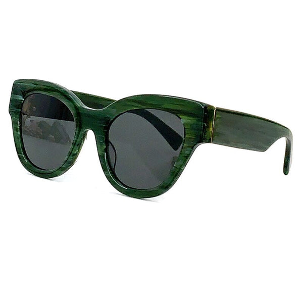 Super Cat's Eye Sunglasses 2023 Retro Women's Round Colorful Color Matching Sunglasses Women Retro Fashion Summer Sunshade