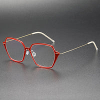 Spectacles For Men Denmark Linde 6621 Titanium No Screw Korea Suqare Glasses Frames Optical Ultra-light Business Frame