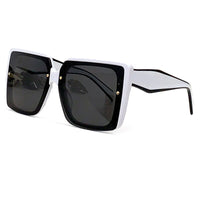 Fashion Gradient Sunglasses 2023 New Luxury Oversized Square Sunglasses Female Square Summer Sun Protection Goggles