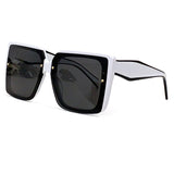 Fashion Gradient Sunglasses 2023 New Luxury Oversized Square Sunglasses Female Square Summer Sun Protection Goggles