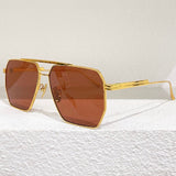 2022 Sale Women Car Driving Sunglasses For Girl Shades Party Metal Frame Fashion Weird Brand Designer Large Summer Sun Glasses