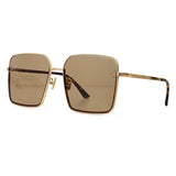 New Ladies Sunglasses 2023 Retro Oversized Sunglasses For Women And Luxurious Metal Frame Glasses For Women