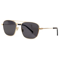2023 Retro Style Square High-Grade Alloy Sunglasses Gradient Lens Sunglasses Metal Frame Luxury Sunglasses