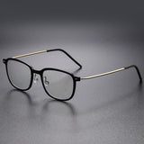 Prescription Glasses 6510 Denmark Titanium No Screw Korea Glasses Frames Optical Ultra-light Business Men's Glasses For Reading