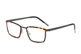 Men's Glasses 9711 Denmark Titanium No Screw Korea Glasses Frames Optical Ultra-light Business Square Glasses Frame
