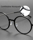 Fashion Denmark Titanium No Screw Korea Glasses 6523 Frames Optical Ultra-light Business Round Prescription Diopter Eyeglasses