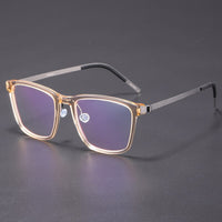 Ｇlasses Ｆrame　１２６０　Denmark Titanium No Screw Korea Glasses Frames Optical Ultra-light Business Ｒeading Ｇlasses Ｆor Ｍen