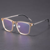 Ｇlasses Ｆrame　１２６０　Denmark Titanium No Screw Korea Glasses Frames Optical Ultra-light Business Ｒeading Ｇlasses Ｆor Ｍen