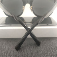 Acetate Oval Ladies Fashion Sunglasses Shade For Women Eyewear Female Black Retro Brand Designer Woman Girl UV400 Sun Glasses