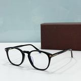 Optical Lenses For Women Tom For Round Acetate Retro Computer Reading Glasses Men TF5041 Myopia Prescription Glasses Women