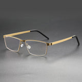 Reading Glasses For Men Denmark Linde 7519 Titanium No Screw Korea Glasses Frames Optical Ultra-light Business For Men And Women