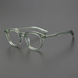 GUERRERO Retro Round Acetate Men Women Frame Glasses For Men and Women  myopia  prescription Glasses Frame