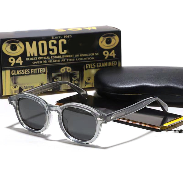 Sunglasses Man Johnny Depp Lemtosh Polarized Sun Glasses Woman Luxury Brand Vintage Acetate Frame Blue Night Vision Goggles