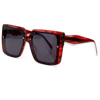 Fashion Gradient Sunglasses 2023 New Luxury Oversized Square Sunglasses Female Square Summer Sun Protection Goggles