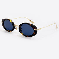 Vintage Round Women Sunglasses Brand Desginer Sun Glasses Female Driving Eyewear Summer Oculos De Sol