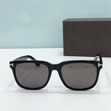 Sunglasses man Tom For Retro Round Sunglasses Luxury Brand FT0775 Acetate shades for men Women Fashion Outdoor Sunglasses