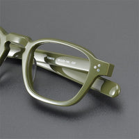 TS8012 retro myopia frame, handmade board glasses frame for men and women  myopia  prescription round Computer glasses