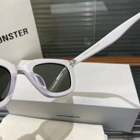 Original 2023 GM Hue W2 Original Mild Monster Sunglasses White Frame Sunglasses