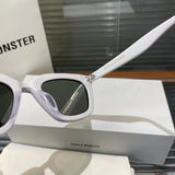 Original 2023 GM Hue W2 Original Mild Monster Sunglasses White Frame Sunglasses