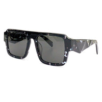 Retro Big-Frame Ladies Sunglasses Luxury Square Gradient Cool Ladies Sunglasses 2023 Designer Big-Frame Glasses
