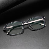 Titanium Glasses Frame Men 1231 Denmark Titanium No Screw Korea Glasses Frames Optical Ultra-light Business Men's Reading Glasse