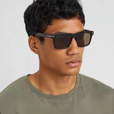 Luxury Men's Sunglasses Tom For Acetate Retro Rectangular Men's Sunglasses FT0906 Sunglasses Women Luxury Brand Designer