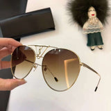 S-sunglasses Retro Classic Aviator Polarized Sunglasses Mens Womens Metal Pilot Sunglasses for YSL al193t