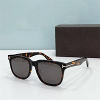Sunglasses man Tom For Retro Round Sunglasses Luxury Brand FT0775 Acetate shades for men Women Fashion Outdoor Sunglasses