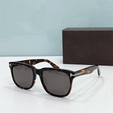 Sunglasses man Tom For Retro Round Sunglasses Luxury Brand FT0775 Acetate shades for men Women Fashion Outdoor Sunglasses