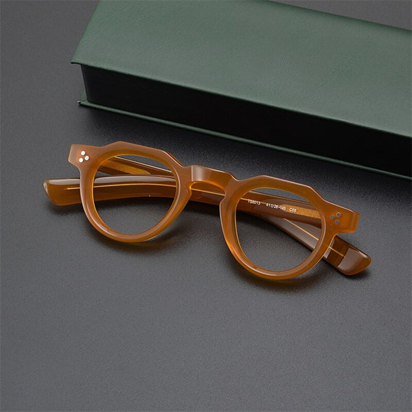 TS8013 retro myopia Oval fram glasses frame for men and women  myopia  prescriptionmyopia glasses frame for female male
