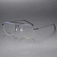 Eyeglass frames For Men 5507 Denmark Titanium No Screw Korea Glasses Frames Optical Ultra-light Business Lense