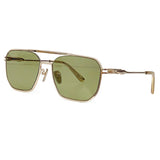 Retro Sunglasses Metal Frame Pilot Sunglasses Classic Luxury Design Gradient Lenses High-End Summer Glasses Free Shipping