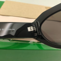 Black Acetate Oval Sunglasses For Women Brand Designer Summer PROTECT Hot Products Ladies Female Shield For Sun Glasses UV400