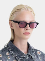 S-sunglasses Ready Stock Korean Style Polarized Retro Driving Anti-UV Square Shades  For Leroy Tinted Rectangular Silhouetted Green Acetate Frame Shades Glass Authentic Sun Protection Sunnies Circular Studs Glasses Men UV400