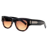 Fashion Cat's Eye Sunglasses Female Luxury Gradient Design Ladies Sunglasses Retro Big Frame Classic Sunscreen Sunglasses