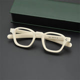 TS8012 retro myopia frame, handmade board glasses frame for men and women  myopia  prescription round Computer glasses