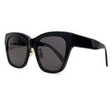 2023 New Retro Square Thick Frame Sunglasses Female Cat's Eye Large Frame Gradient Lens Luxury Sunglasses Free Shipping